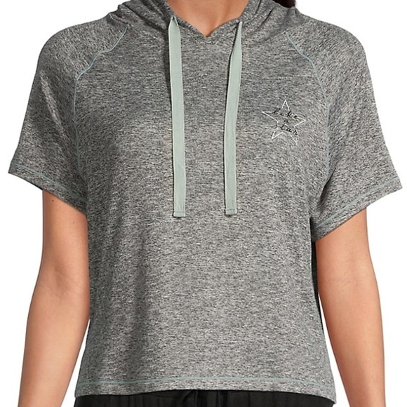 Like A Star Printed Hooded Top - Picture 2 of 3